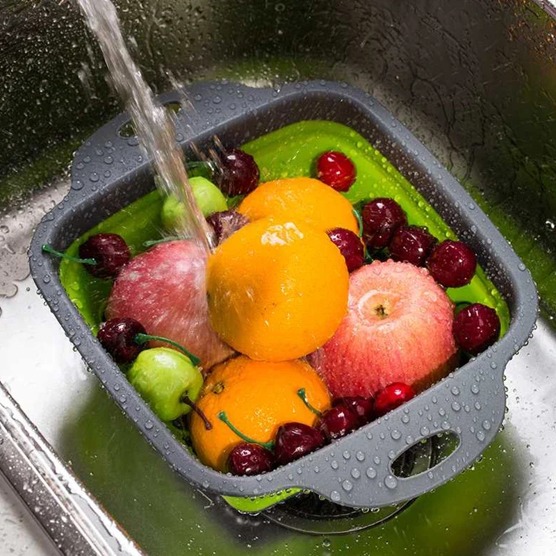 NEW Foldable Vegetable Washing - Kitchen Gadget Amazon のレビューと価格