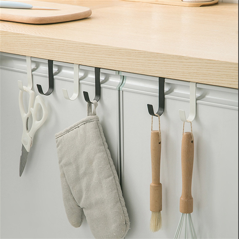 S-Shaped Metal Hook Cabinet Do - Kitchen Gadgets Rack Storage のレビューと価格