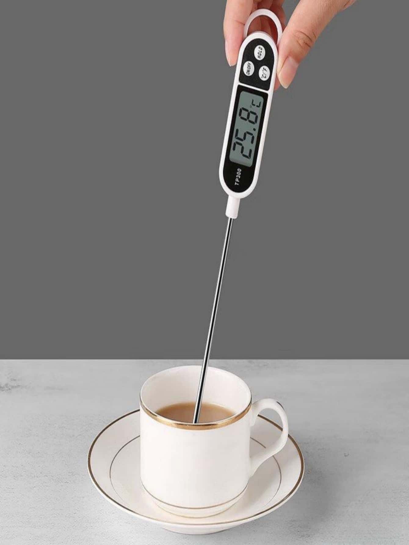1pc Stainless Steel Digital Fo - Meat Thermometer のレビューと価格