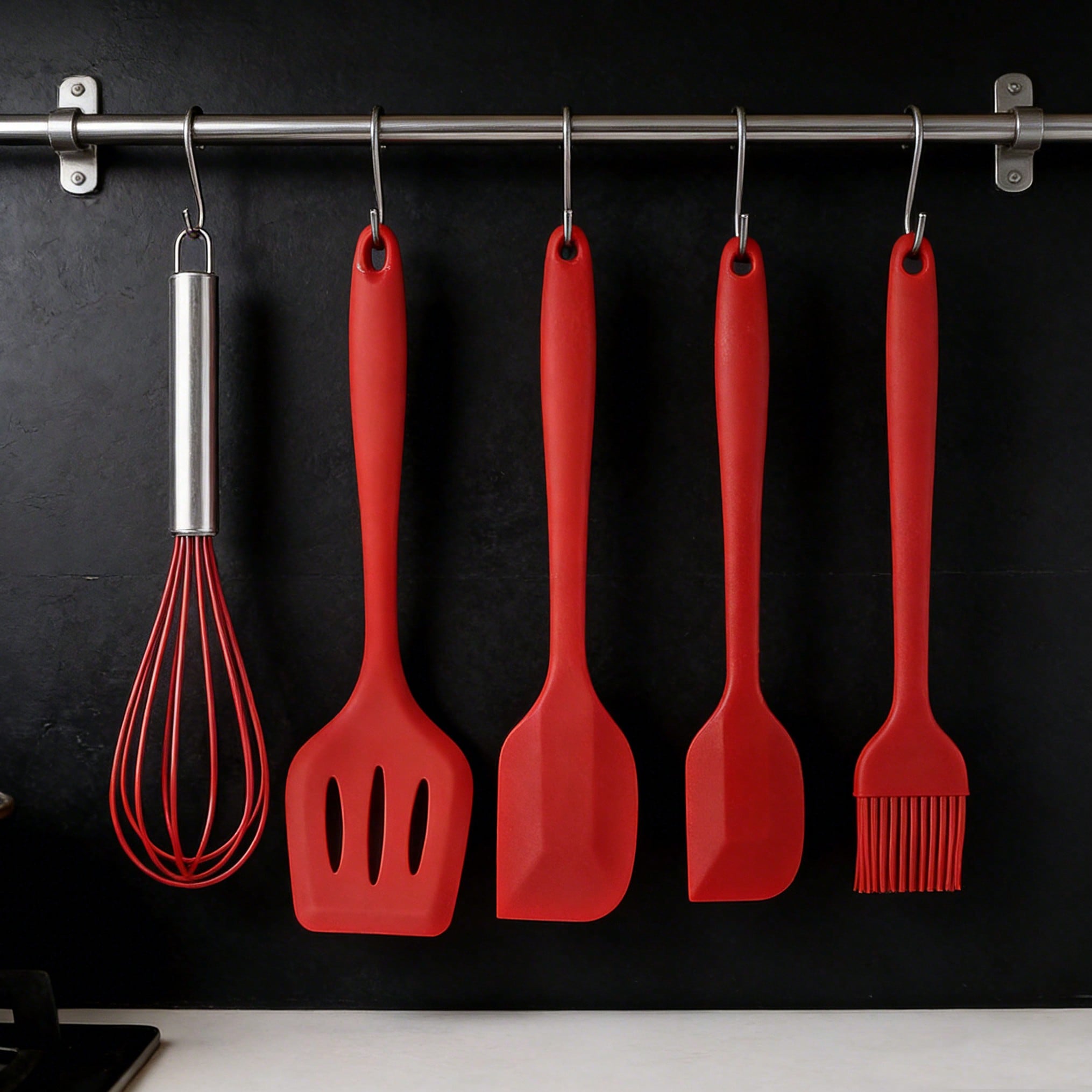 Silicone Cooking Utensils Set, - Kitchen Gadgets And Tools のレビューと価格