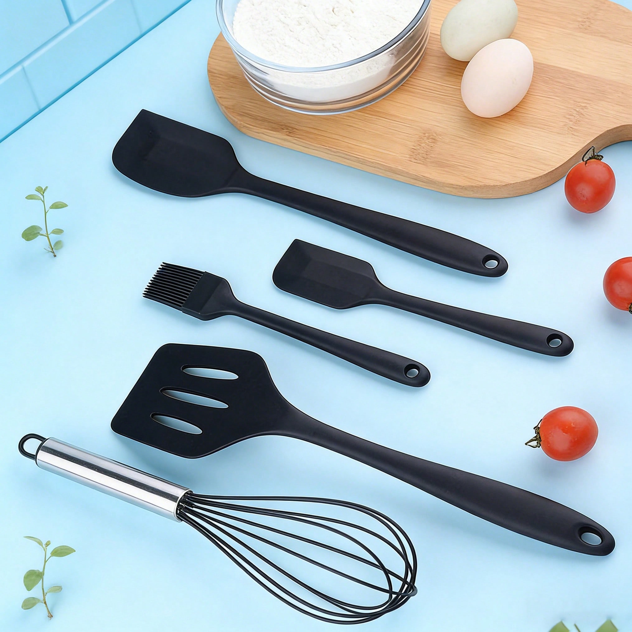 Silicone Cooking Utensils Set, - Kitchen Gadgets And Tools のレビューと価格