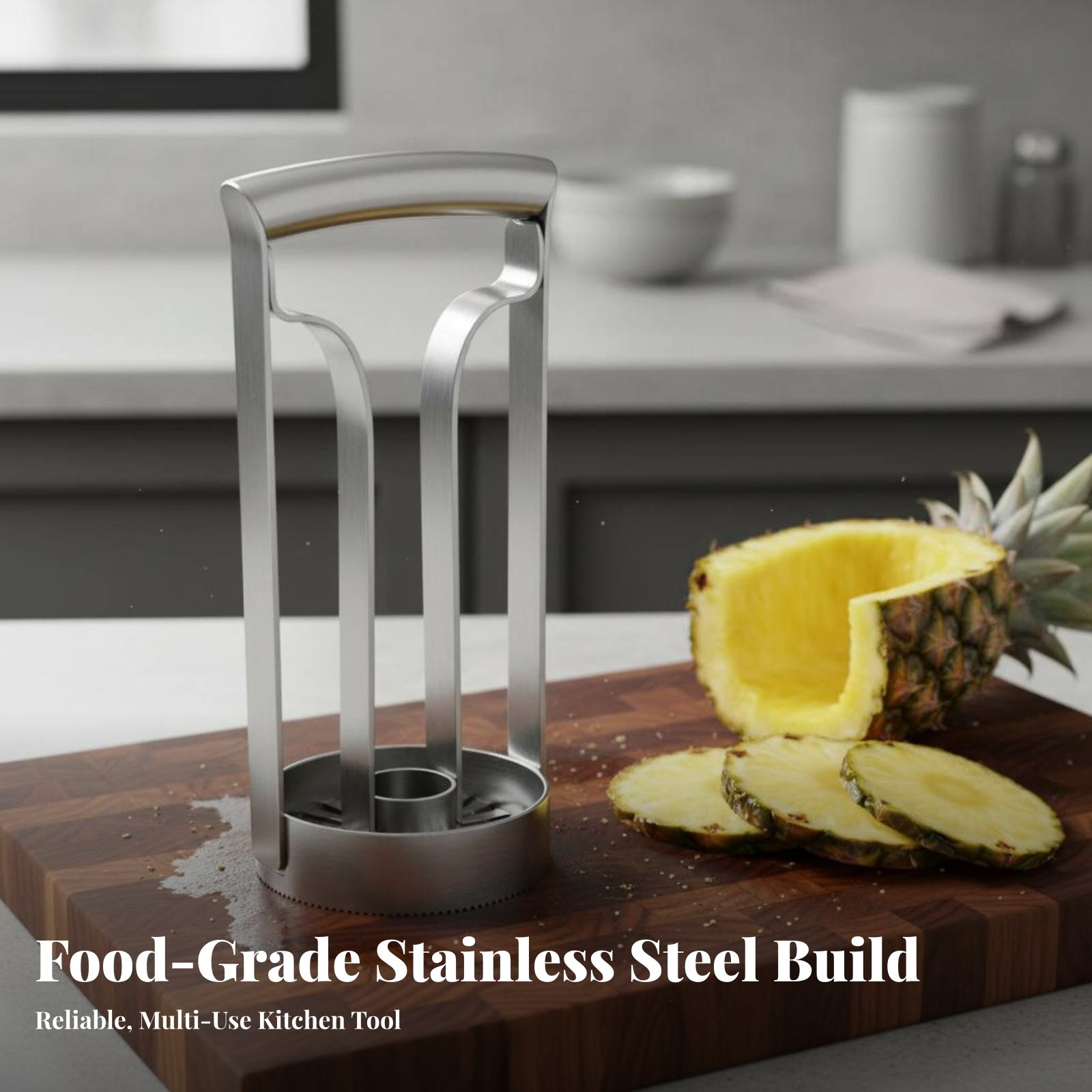 Stainless Steel Pineapple Cutt - Kitchen Gadgets Save Time のレビューと価格