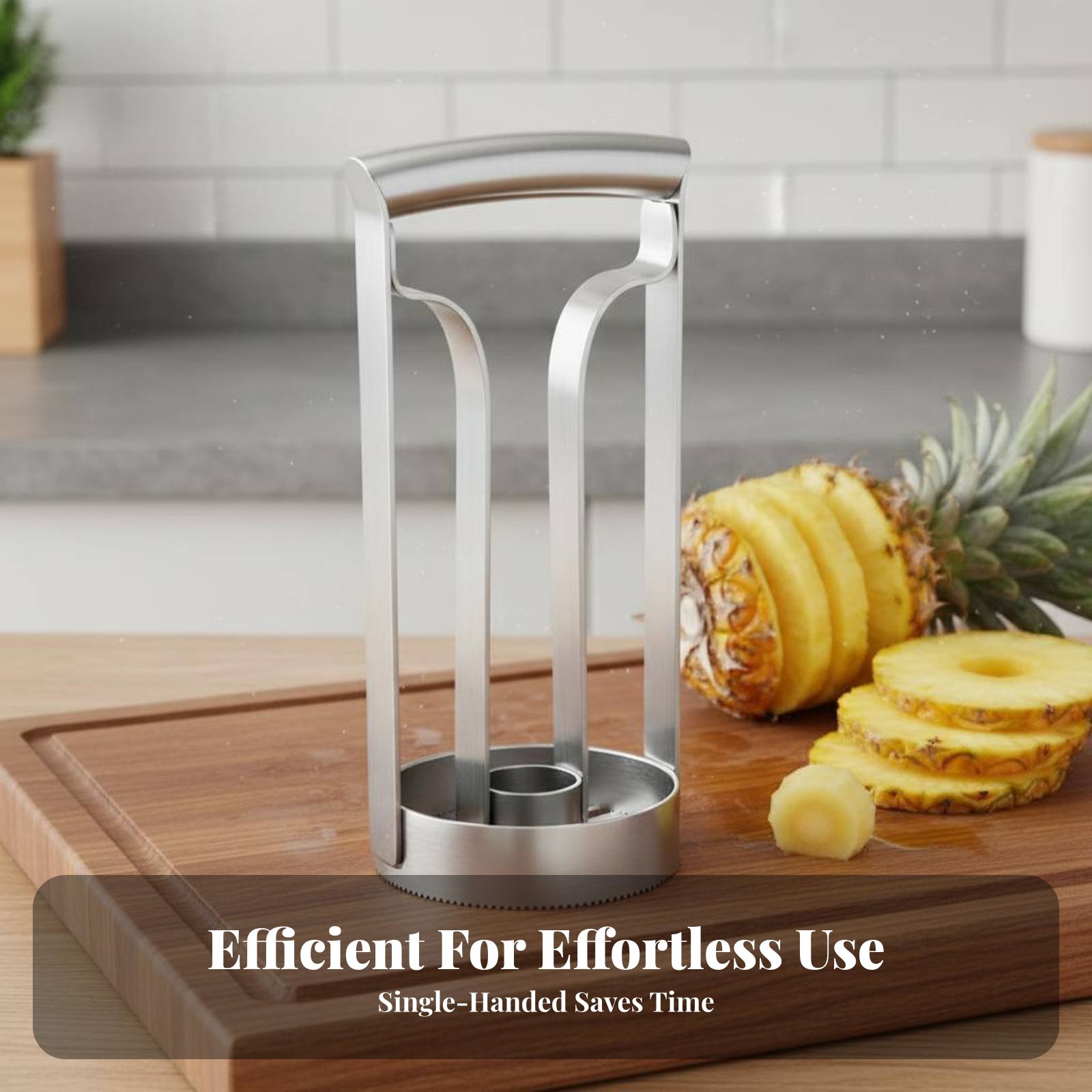 Stainless Steel Pineapple Cutt - Kitchen Gadgets Save Time のレビューと価格