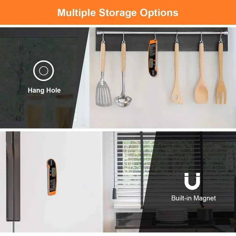 Waterproof Digital Kitchen Foo - Meat Thermometer のレビューと価格