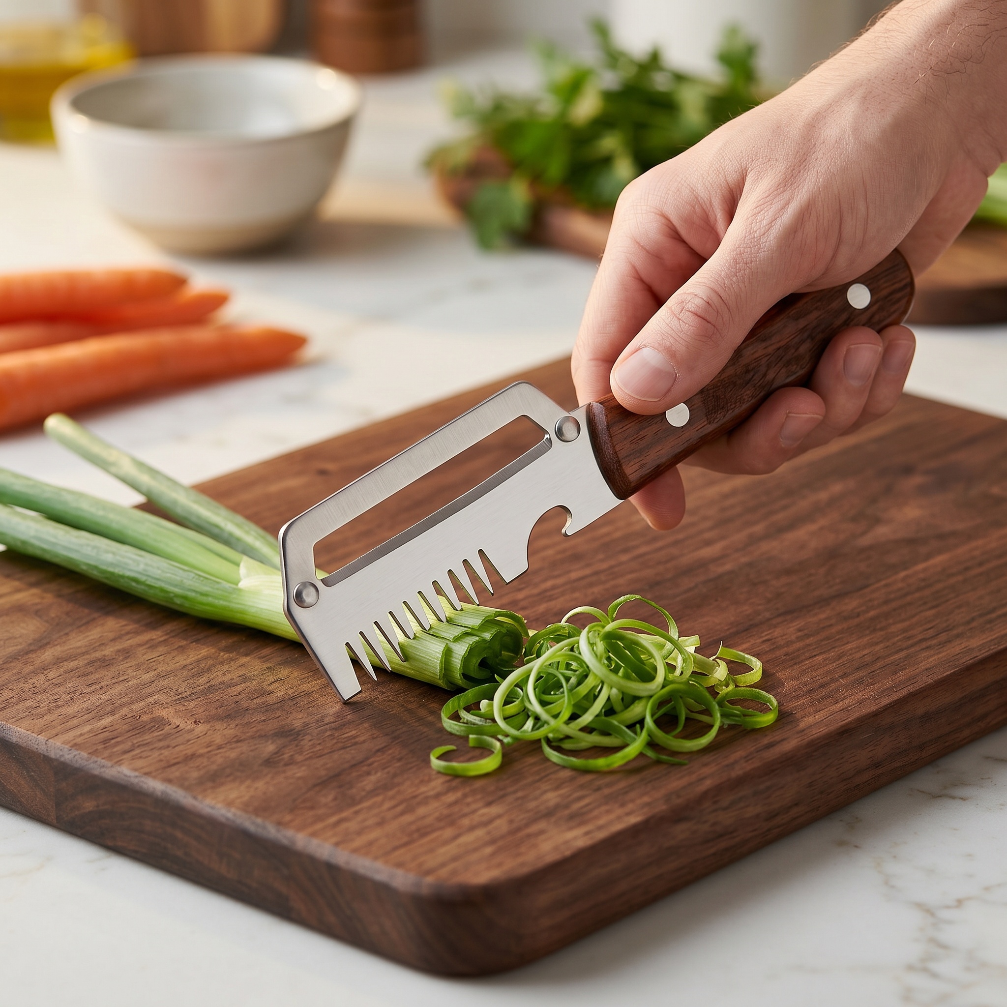 Stainless Steel 4-in-1 Vegetab - Kitchen Gadgets For Chefs のレビューと価格
